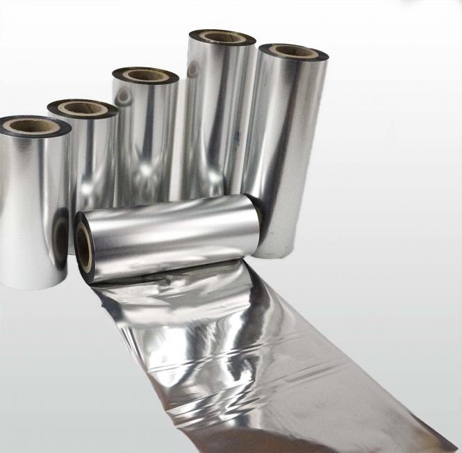 Thermotransferfolie Super Silber metallic 150 mm x 150 m 